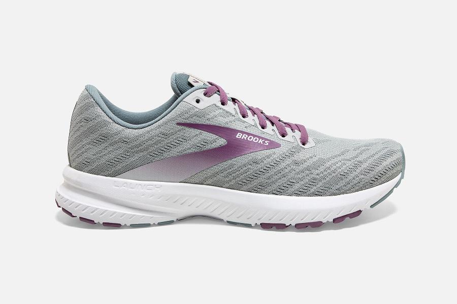 Brooks Launch 7 Women Athletic Shoes & Road Running Shoes Grey AQI164538